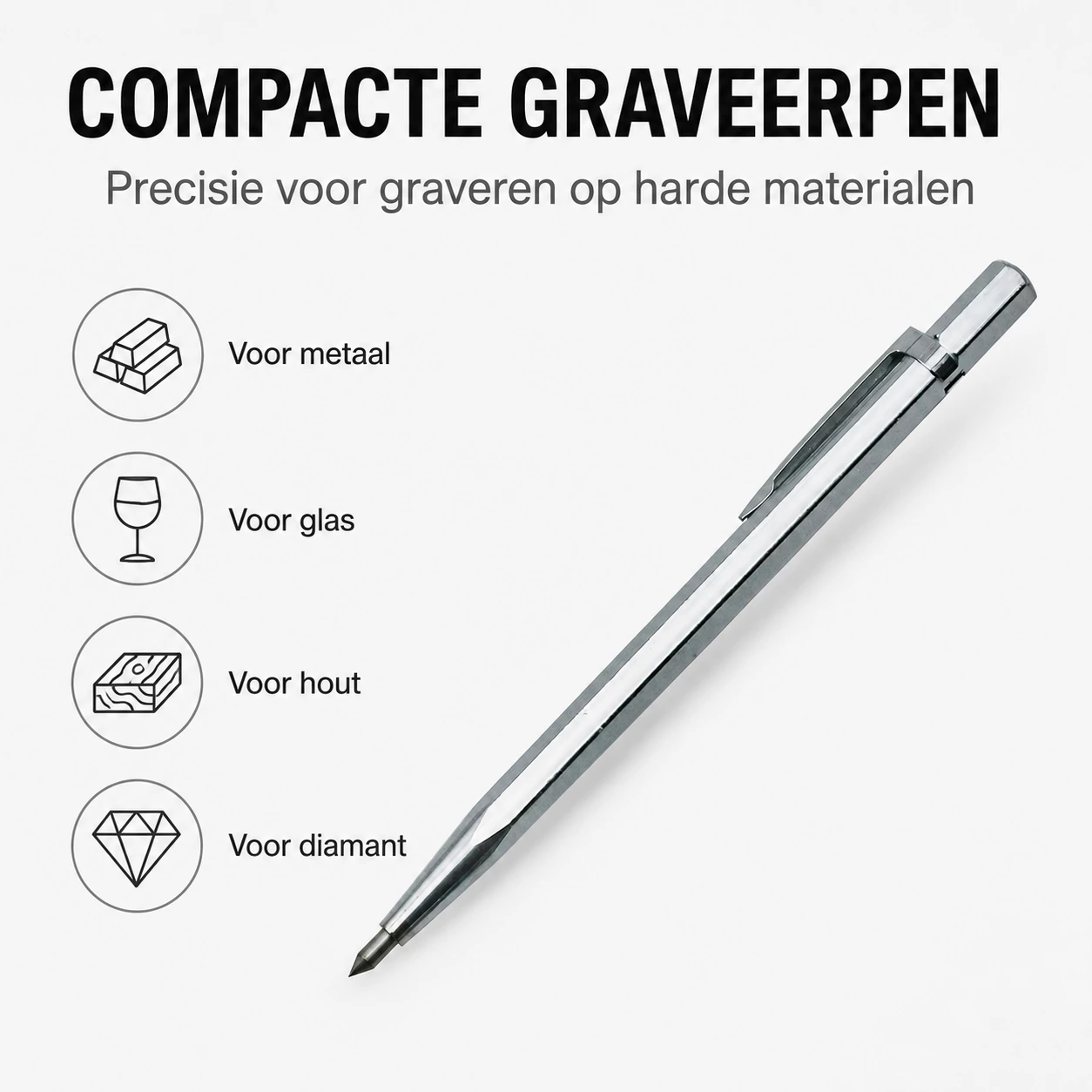 Compacte graveerpen